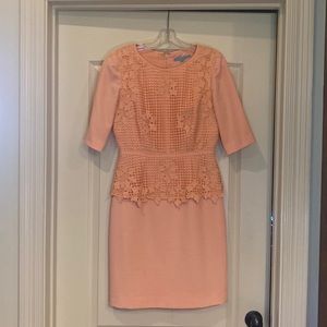 Antonio Melani dress, size 4, peach color, like new condition